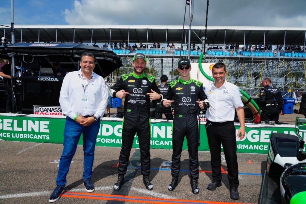 EE.UU: Ricardo Sosa mantuvo importantes reuniones con directivos de Indycar
