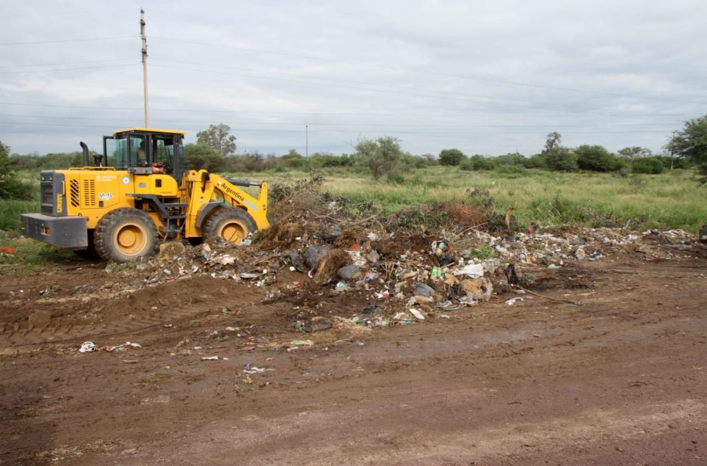 El municipio trabajó en la erradicación de mini basurales en el B° San Fernando