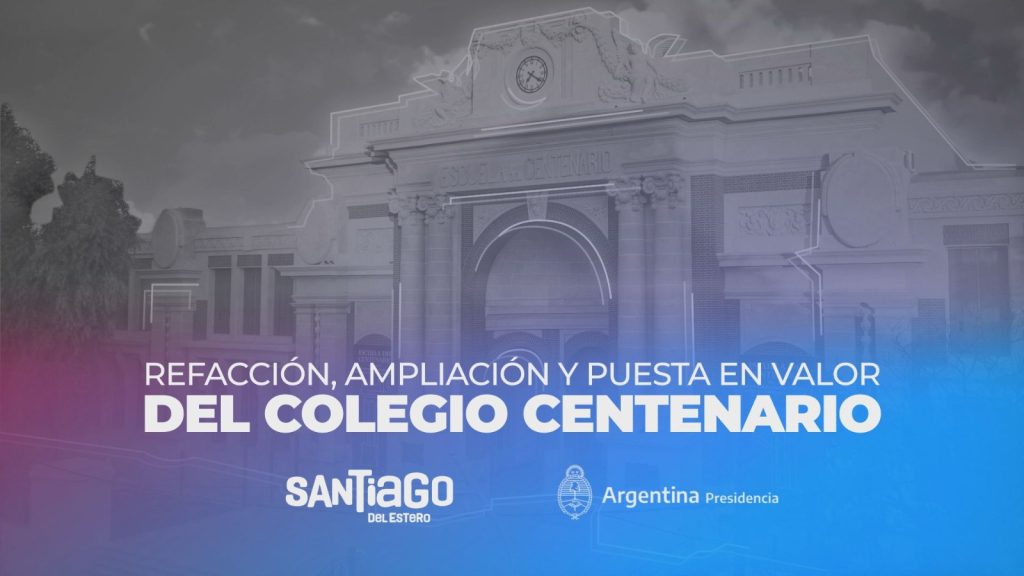 Seguí la transmisión en vivo de la inauguración del Colegio Centenario