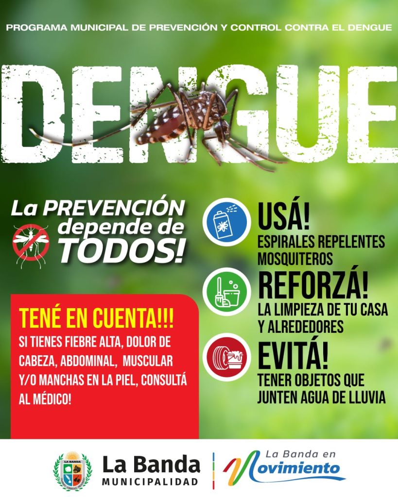 Se refuerzan las medidas de prevención con la campaña de “Lucha contra el Dengue”