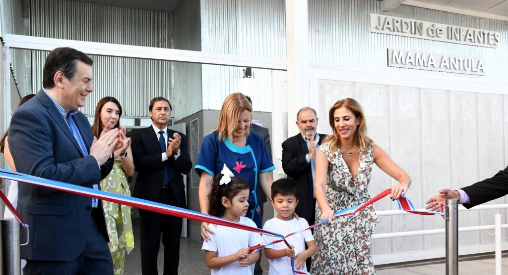 Zamora inauguró el moderno y amplio jardín de infantes N° 917 “Mama Antula” en la zona norte de La Banda