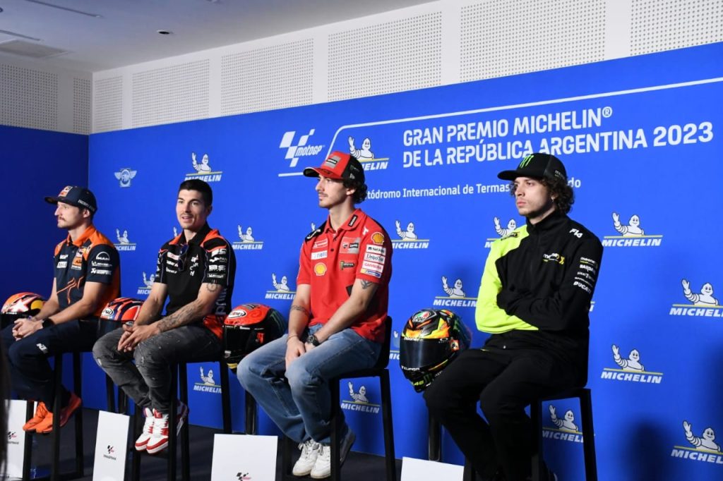 Los pilotos del Moto GP palpitan un fin de semana de primer nivel en Las Termas