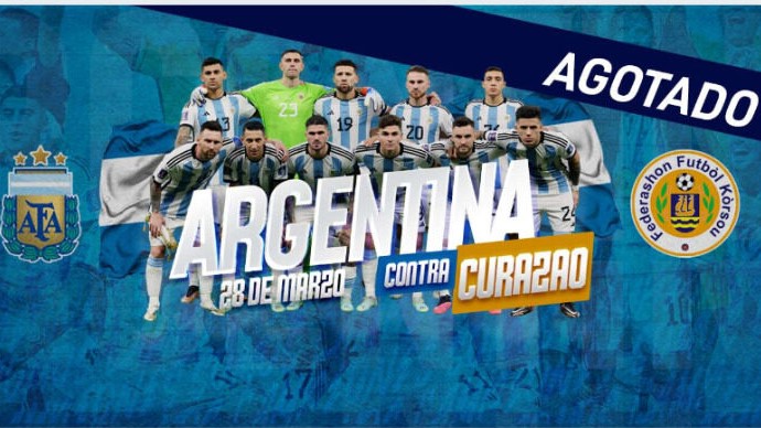 Entradas agotadas para el partido de Argentina en Santiago del Estero