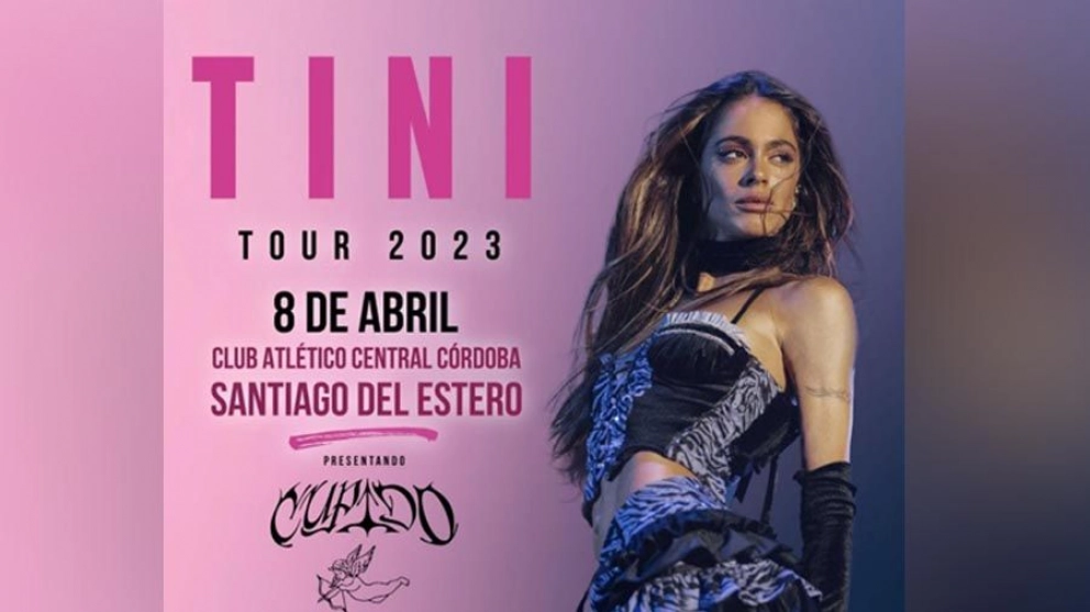 Tini Tour 2023 llega a Santiago presentando «Cupido»