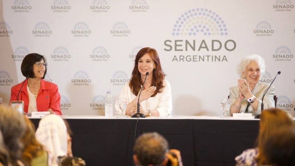 Los mensajes destacados de Cristina Kirchner en el homenaje a las Abuelas de Plaza de Mayo