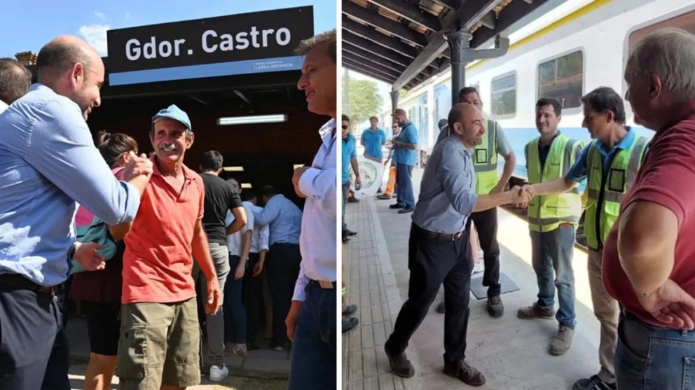 «Después de 30 años el tren vuelve a Gobernador Castro»