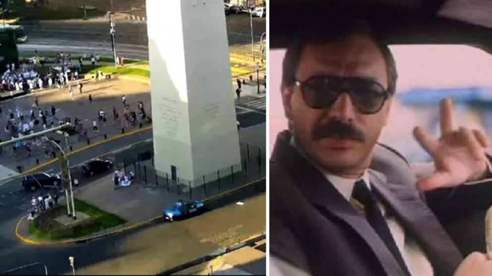 Luis Brandoni convocó a un banderazo en el Obelisco, pero ni él fue