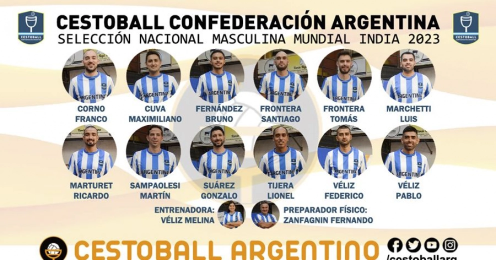 Dos policías santiagueños formarán parte de la Selección Argentina de Cestoball