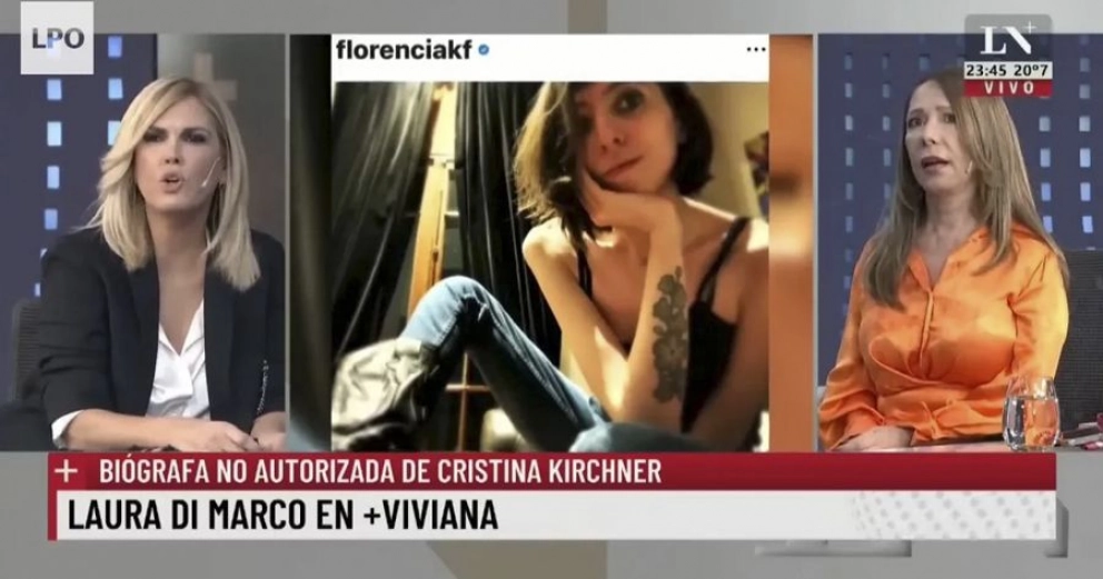 El Gobierno analiza sanciones tras el ataque de LN+ a intimidades de Cristina y su hija Florencia