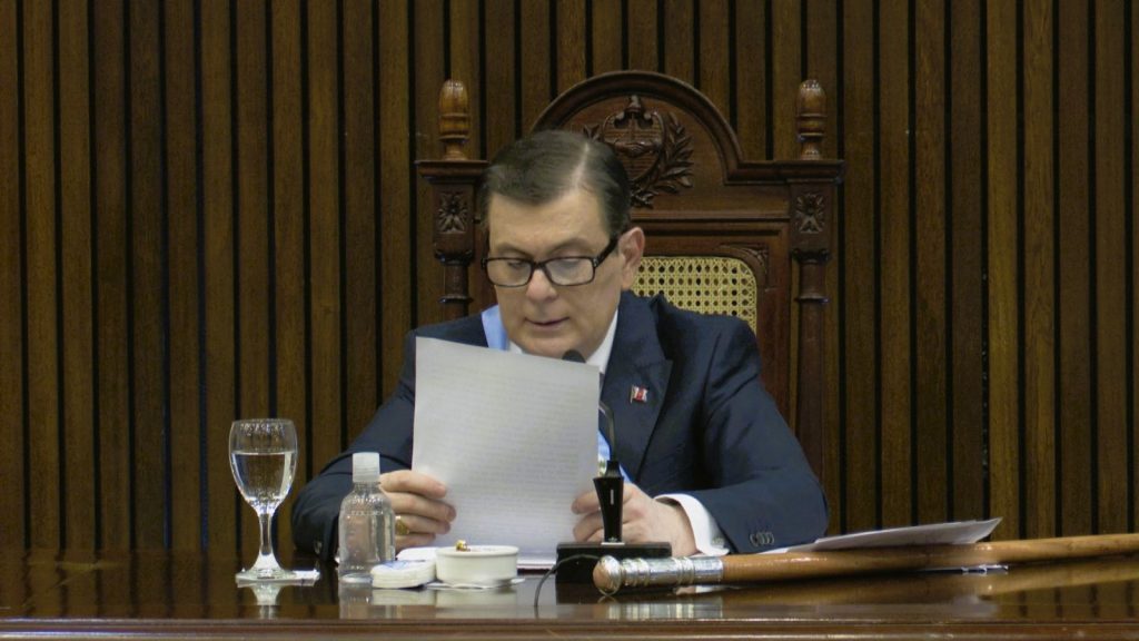 El Gobernador Zamora dará mañana su mensaje anual en la Legislatura