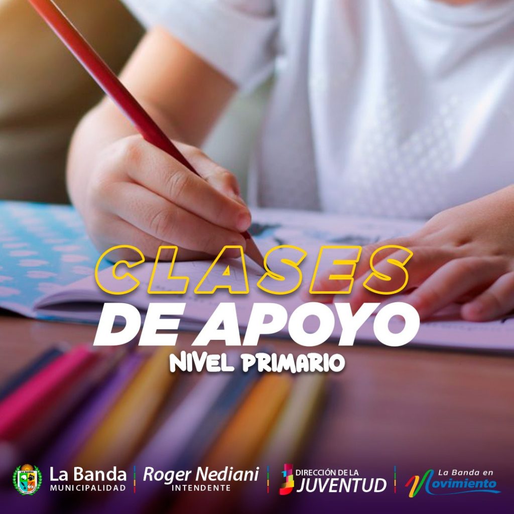 Brindan clases de apoyo gratuitas para alumnos de nivel primario