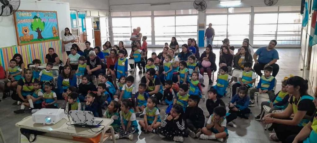 Alumnos del Jardín de Infantes municipal Nº 34 “Patito Coletón” fueron capacitados en prevención del dengue