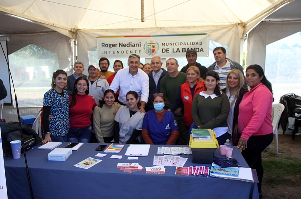 El intendente Roger Nediani participó del programa nacional “El Estado en tu barrio”