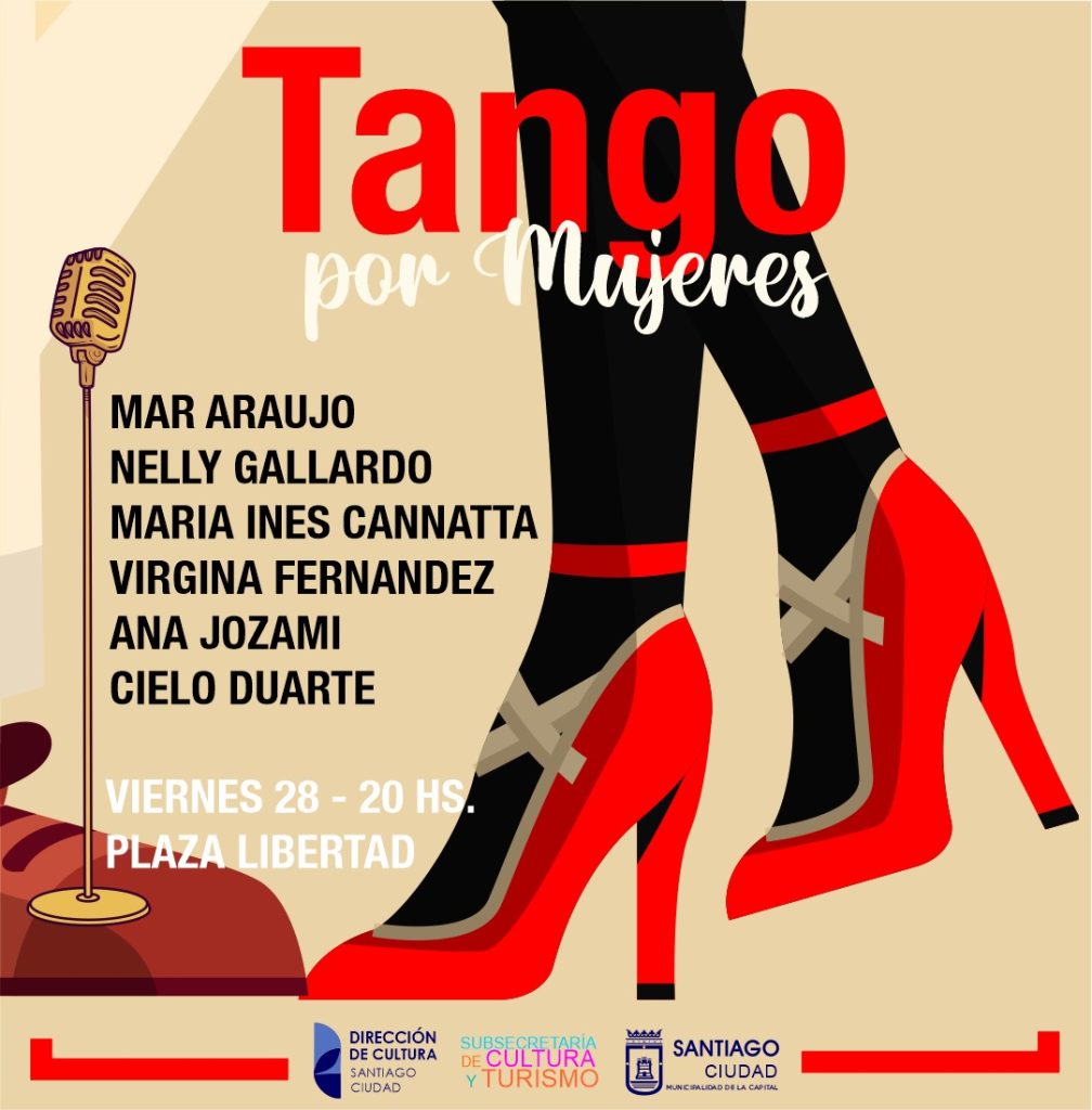 “Tango por Mujeres”, la propuesta para este viernes en la Retreta de plaza Libertad