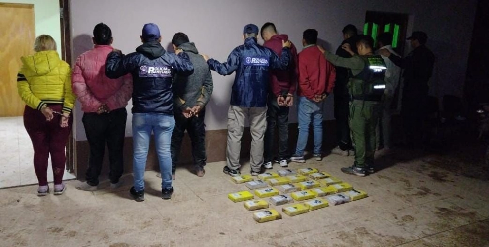 Secuestran 24 kilos de cocaína y detienen a 7 salteños en el norte provincial