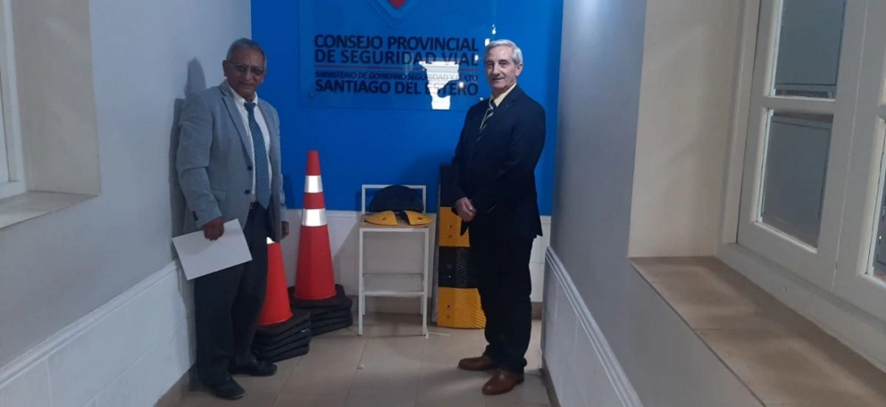 El director provincial de Seguridad Vial visitó la ciudad de Loreto