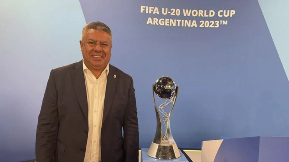 El «Chiqui» Tapia tras el sorteo del Mundial Sub-20: «Estoy muy feliz»