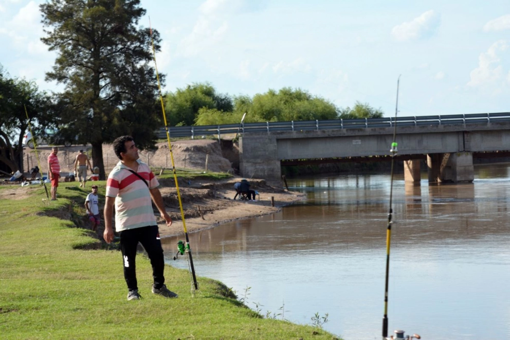 El río Utis fue una alternativa para la pesca de recreación