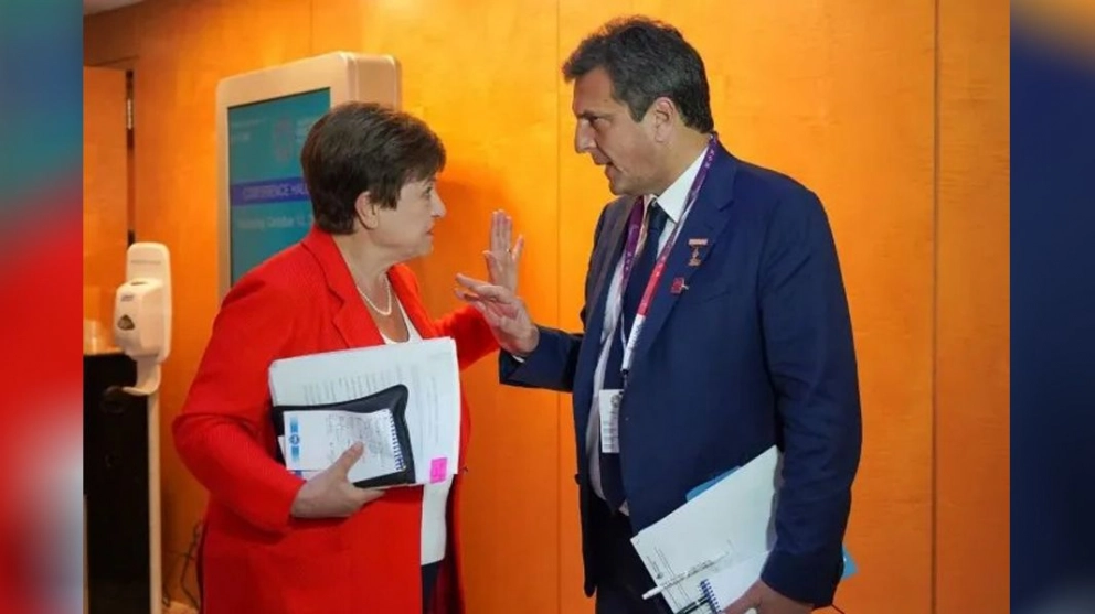 Georgieva reconoció el impacto de la sequía en la Argentina y destacó el compromiso para cumplir las metas