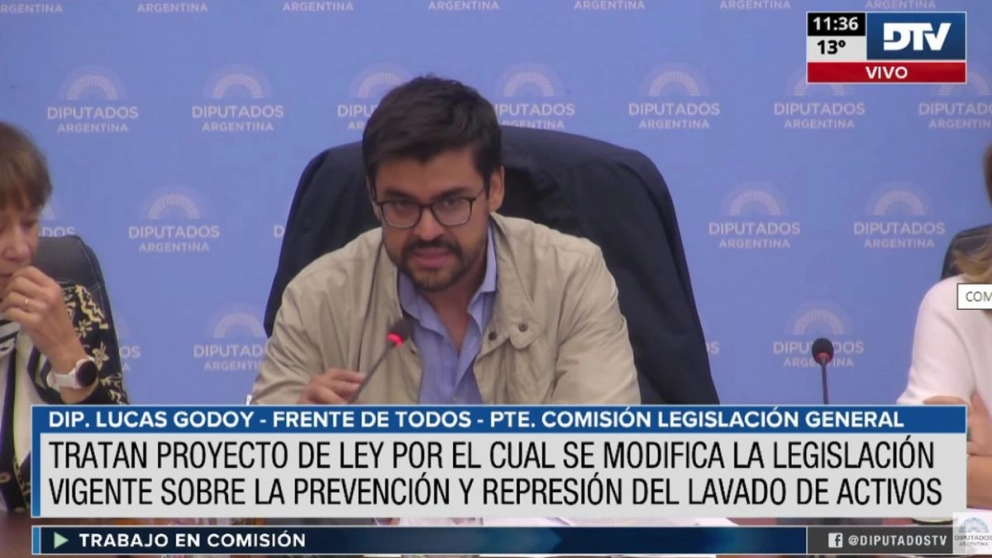 Diputados trabaja en el proyecto de modificación de la Ley sobre Lavado de Activos