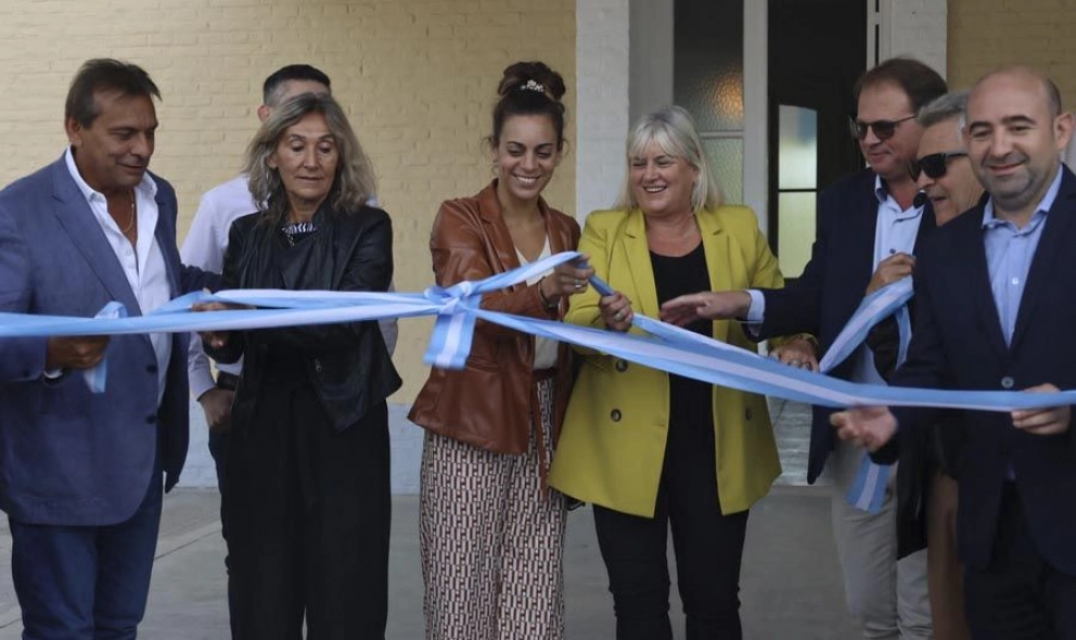 Pablo Mirolo participó en la inauguración de la Estación de Realicó en La Pampa