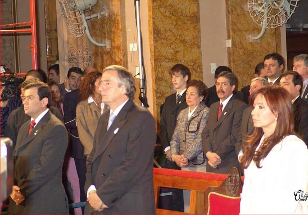 El Gobernador recordó la visita del ex presidente Néstor Kirchner a la Provincia