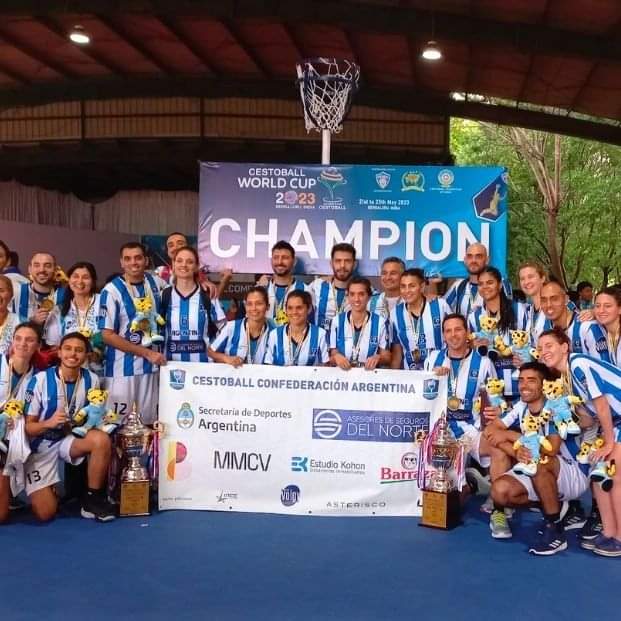 El municipio destaca la consagración de un bandeño en el campeonato mundial de Cestoball