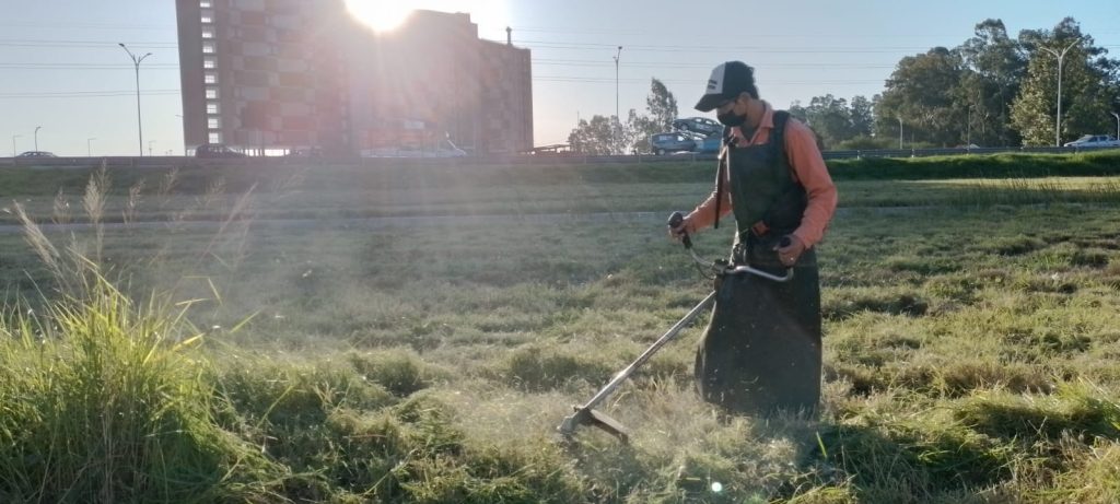 El municipio realizó tareas en diferentes sectores de La Banda