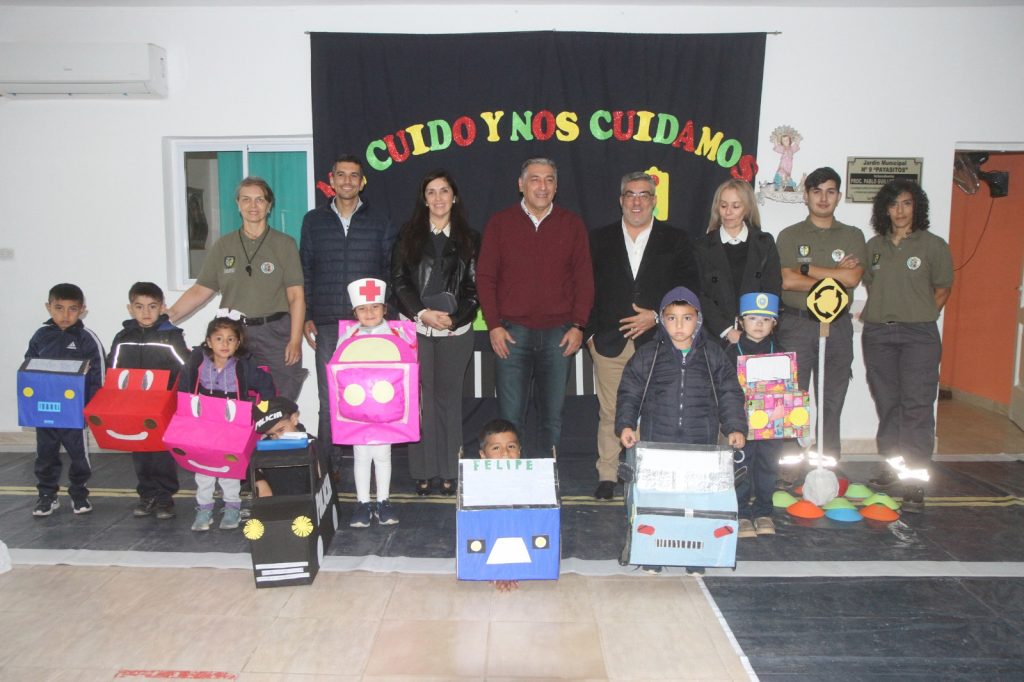 Nediani presidió el lanzamiento de la campaña “Educación Vial para una Banda Segura” en los jardines de infantes