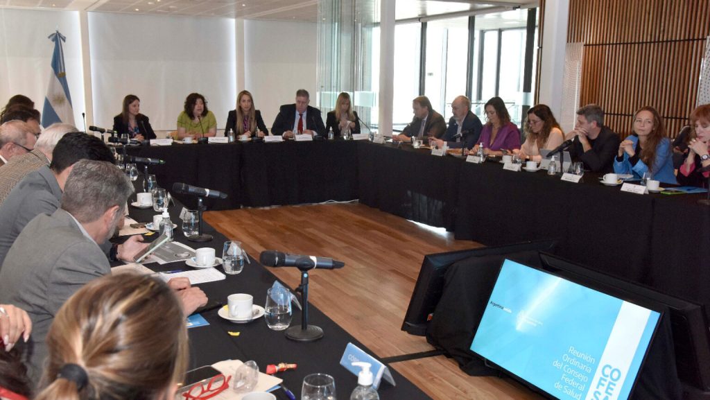 Nassif participó de la reunión del Consejo Federal de Salud sobre el cambio climático