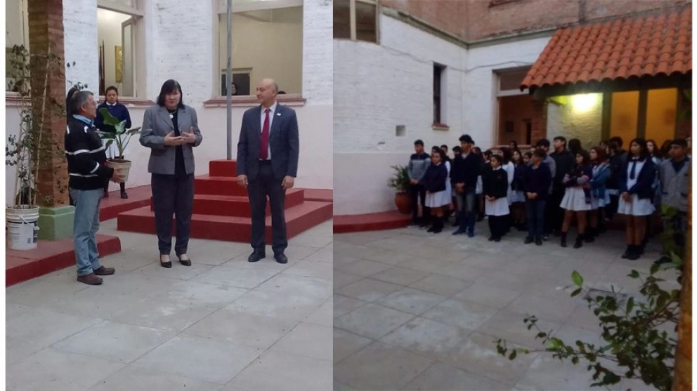 La Escuela Normal homenajeó a la Filial Santiago del Estero de Cruz Roja Argentina