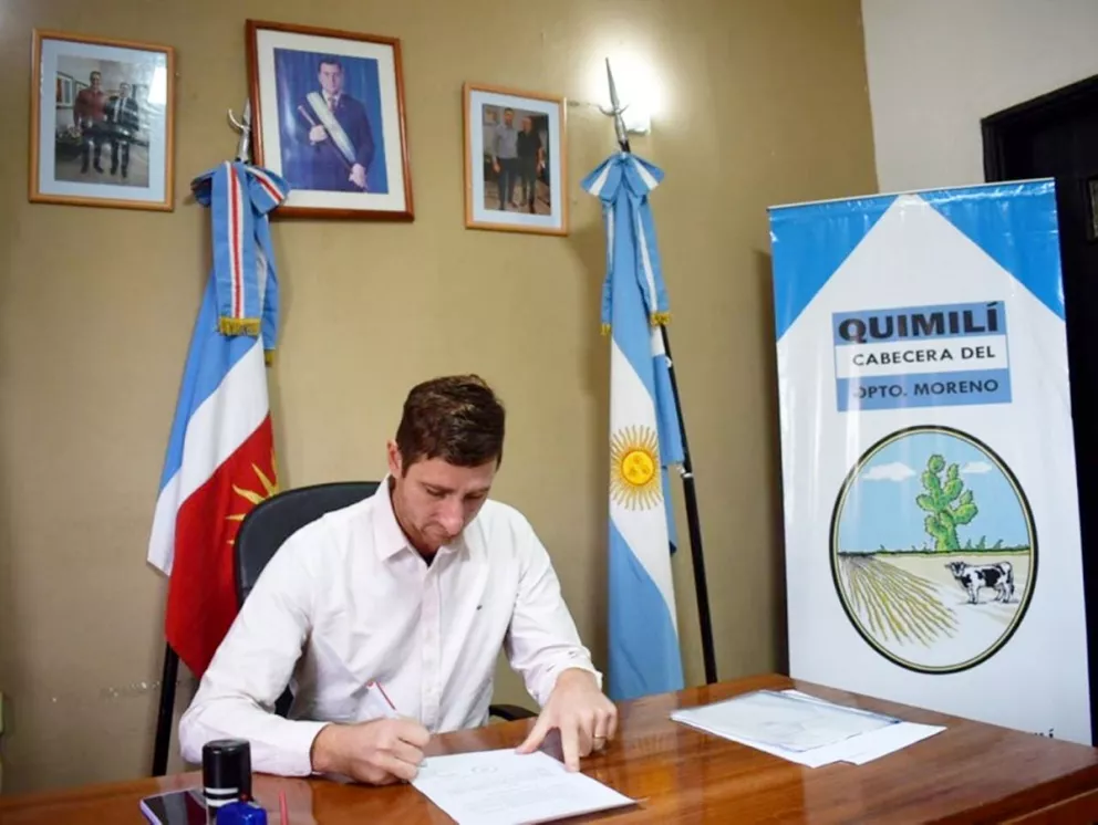 El jefe comunal de Quimilí confirmó la adhesión al pago del bono aguinaldo