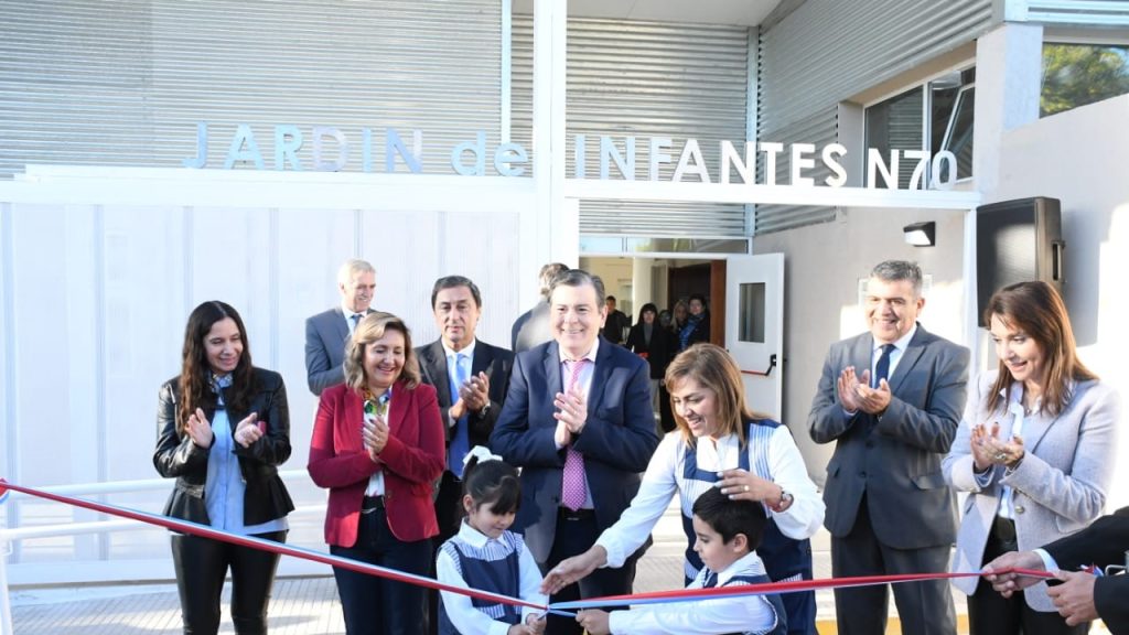 El Gobernador Zamora inauguró el nuevo edificio del Jardín de Infantes N° 70 “Crisol” en el sur capitalino