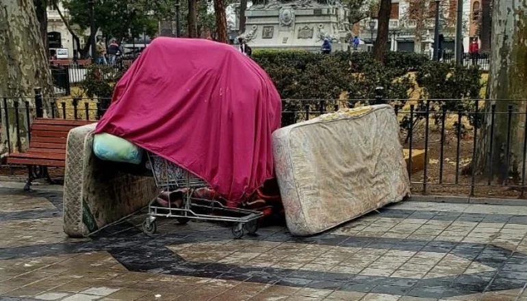 CABA: aumentó un 34% la cantidad de gente en situación de calle el último año