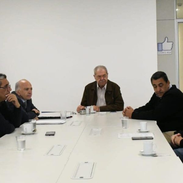 Autoridades del ERSAC y Cooperativas de Agua de El Zanjón y Fernández se reunieron