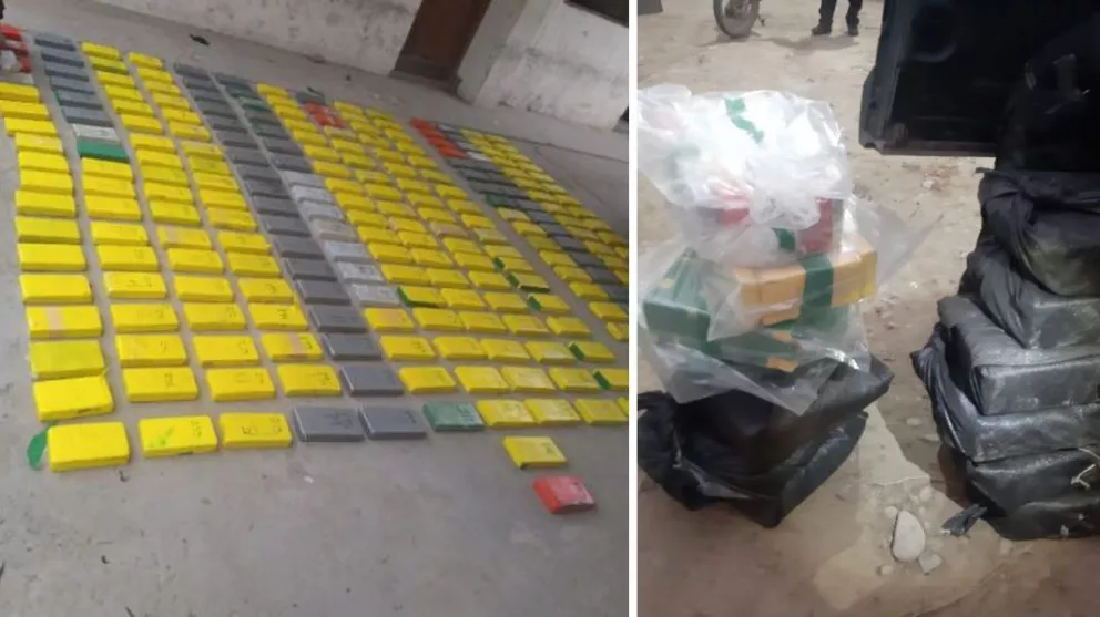 Más de 262 kilos de cocaína secuestrados por la Policía