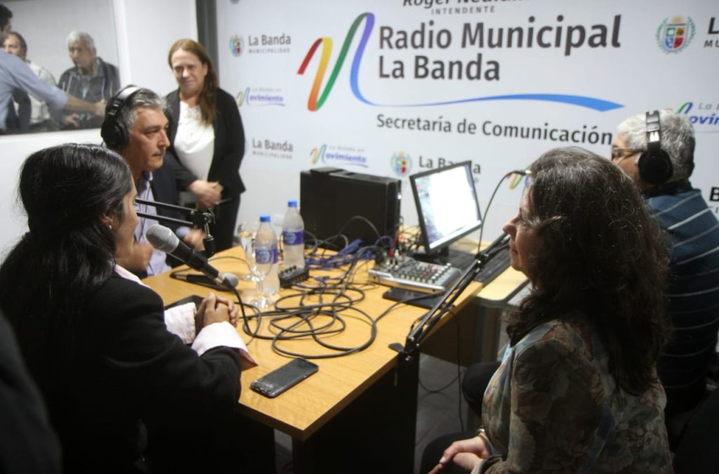 El intendente Roger Nediani habilitó la “Radio Municipal La Banda” FM 94.7