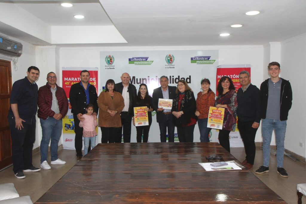 El municipio convoca a los vecinos a participar de la “Maratón 10k 45º aniversario” de pastas Don Luis