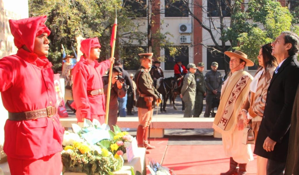 Silva Neder encabezó el acto por el 202° aniversario del paso a la inmortalidad del General de Güemes