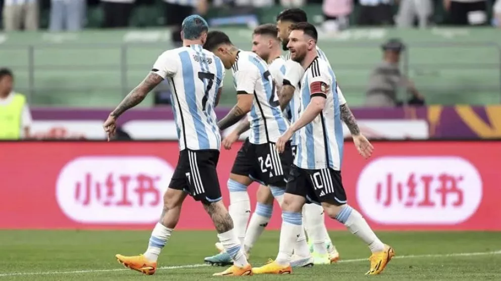 La Selección le ganó a Australia con un golazo de Messi a segundos de empezado el partido