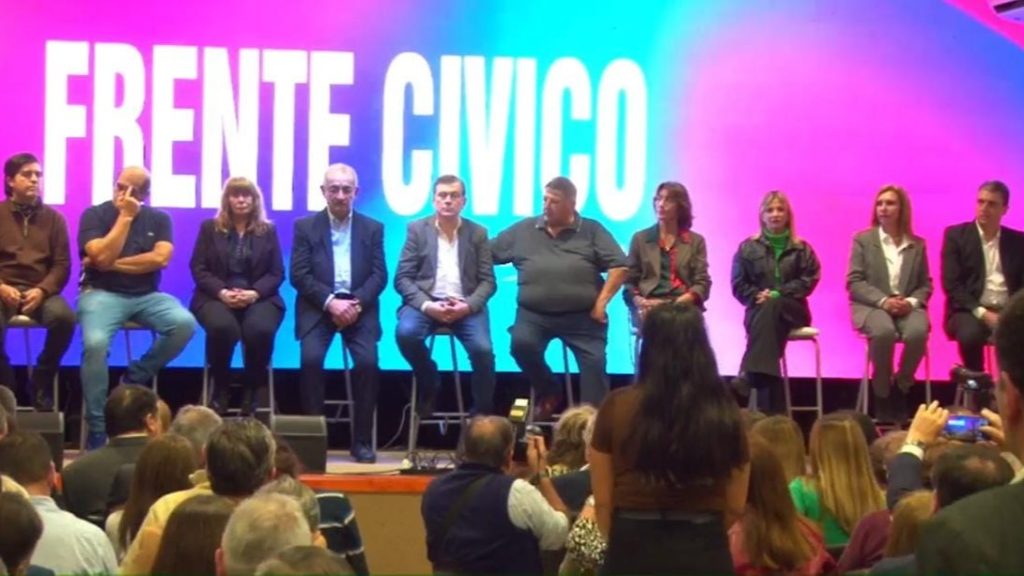 El Frente Cívico presentó sus precandidatos para las Elecciones Primarias