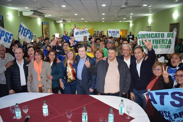 La CGT Regional Santiago del Estero expresó su contundente apoyo a la fórmula Massa-Rossi