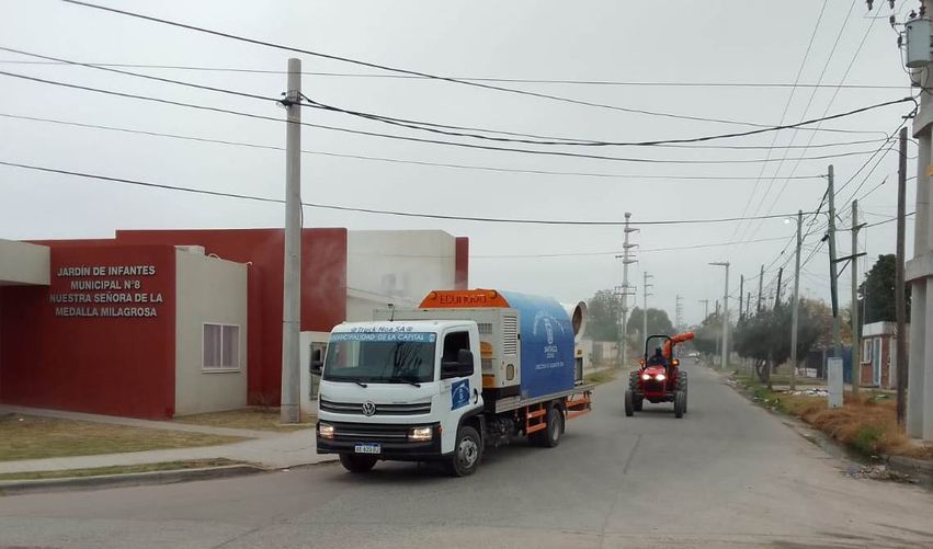 La Municipalidad informó el programa de fumigaciones para esta semana