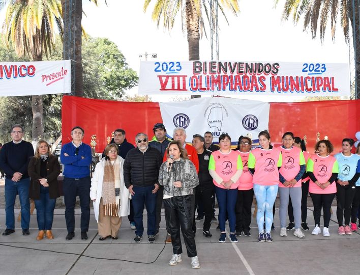 La intendente Fuentes lanzó oficialmente las Olimpíadas de los Trabajadores Municipales 2023