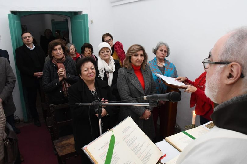 La intendente Fuentes participó de la misa por el aniversario del Museo de Arte Sacro