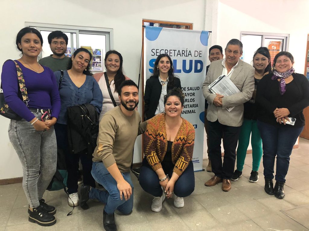 Personal de la Secretaría de Salud participó de una reunión con el equipo de estrategias territoriales de la DIGAIA