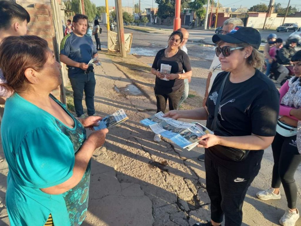 Intensa actividad del Frente Renovador en ciudad Capital