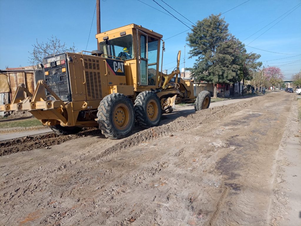 La comuna comenzó a ejecutar la obra de pavimentación de calle Mitre