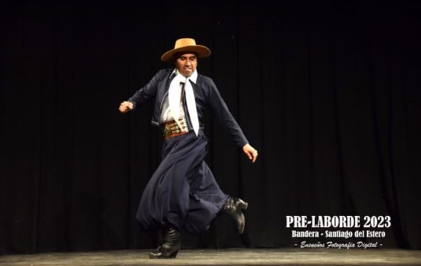 Bailarín bandeño representará a la provincia en el “Festival Nacional del Malambo, Laborde 2024” 