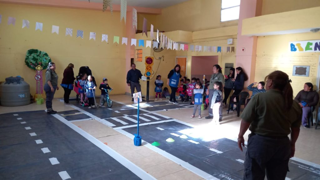 El municipio realizó una jornada sobre educación vial en el Jardín Municipal «Luís Pecci»